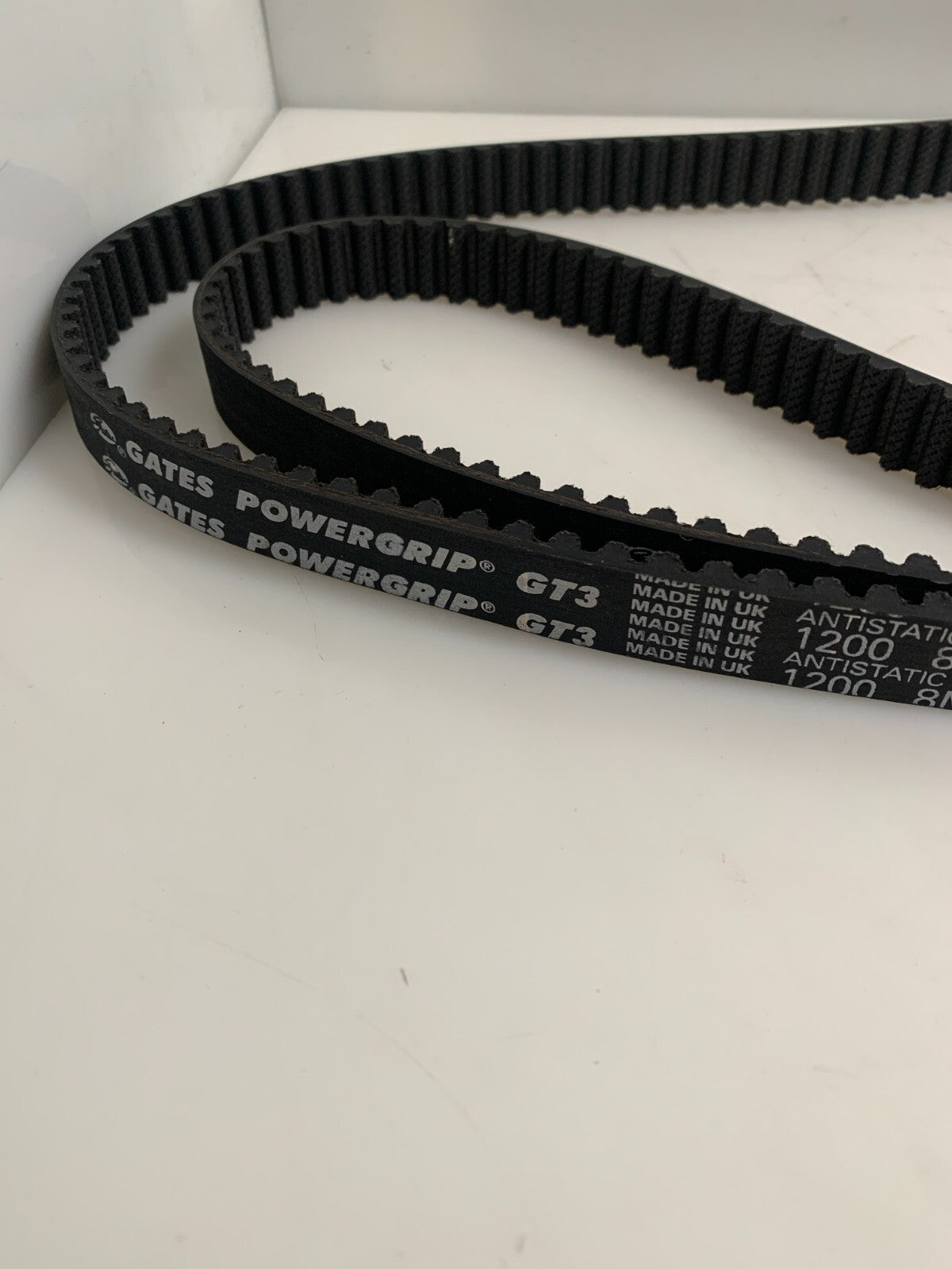 LOT OF 2 GATES POWERGRIP GT3 1200 8MGT TIMING BELT1