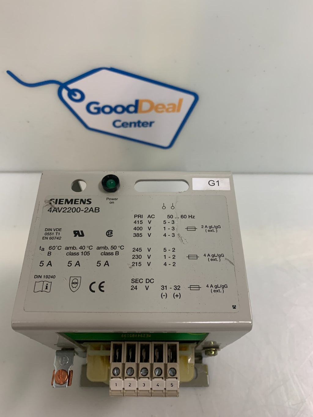 Siemens Transformer 4AV2200-2AB