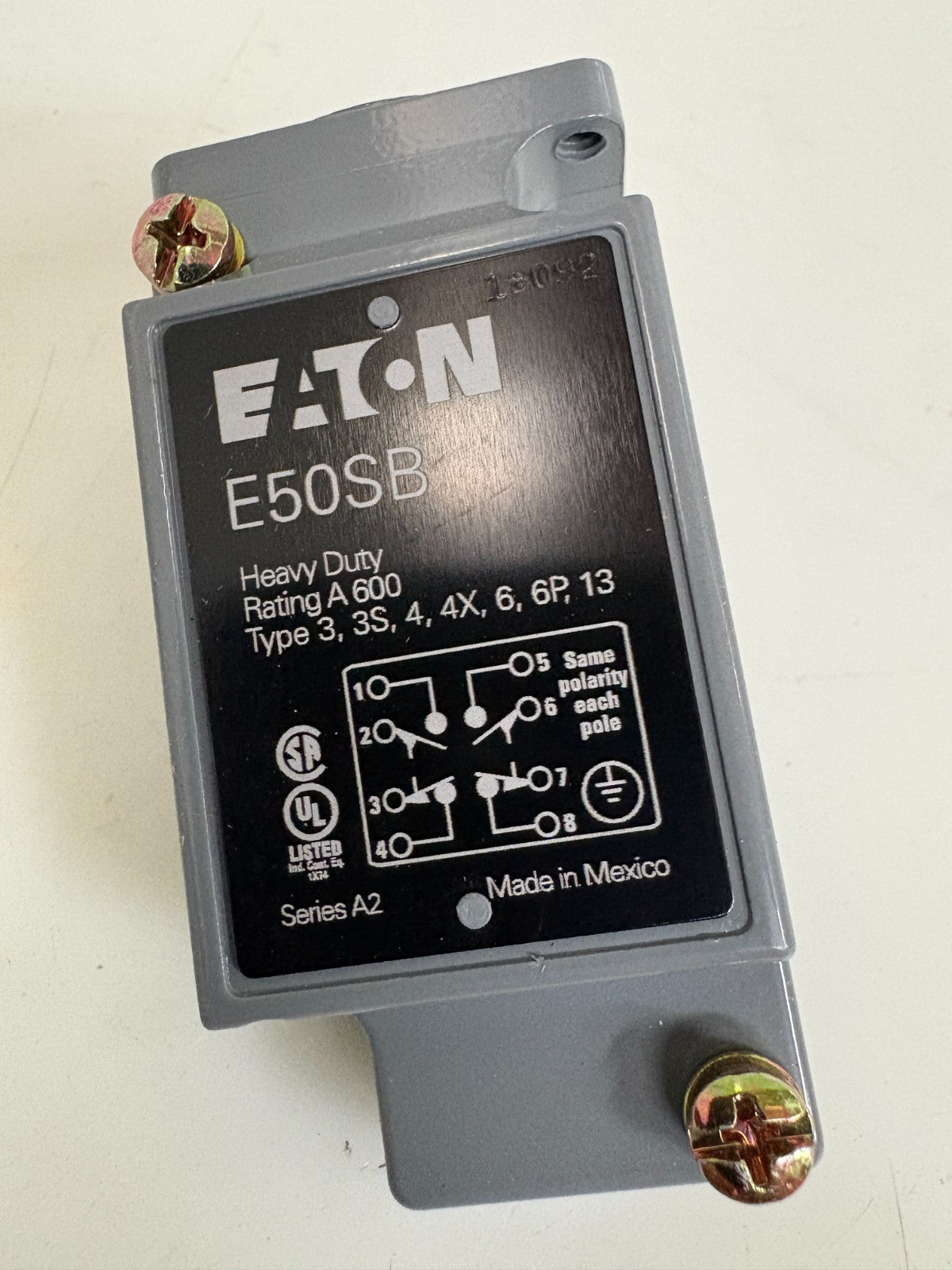 EATON LIMIT SWITCH E50SA2