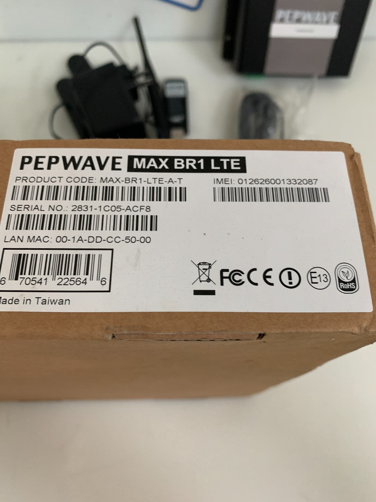 PEPWAVE MAXBR1 LTE MOBIL SATELITTE MINI ROUTER