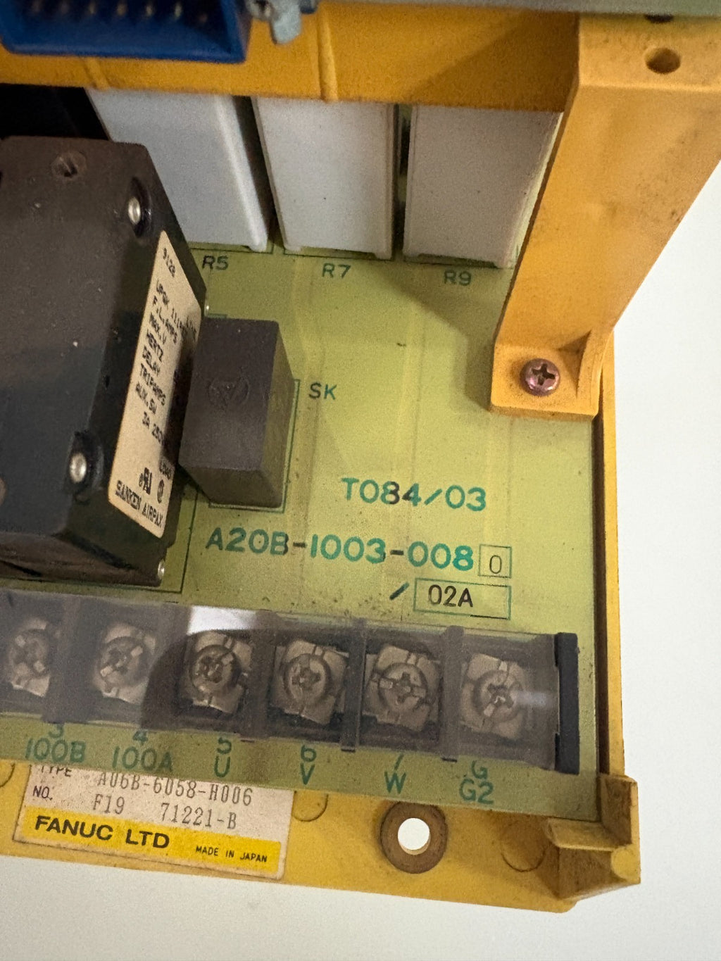 GE SERVO AMPLIFIER A 06B-6058-H0062