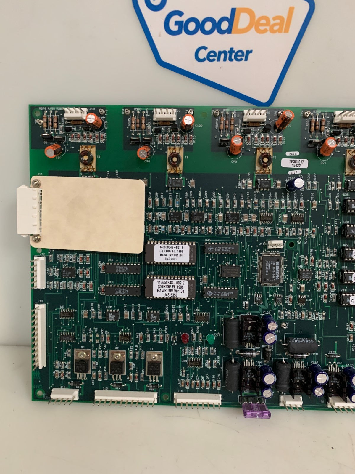 POWERWARE EE INVERTER CONTROL 101073072-001 REV F