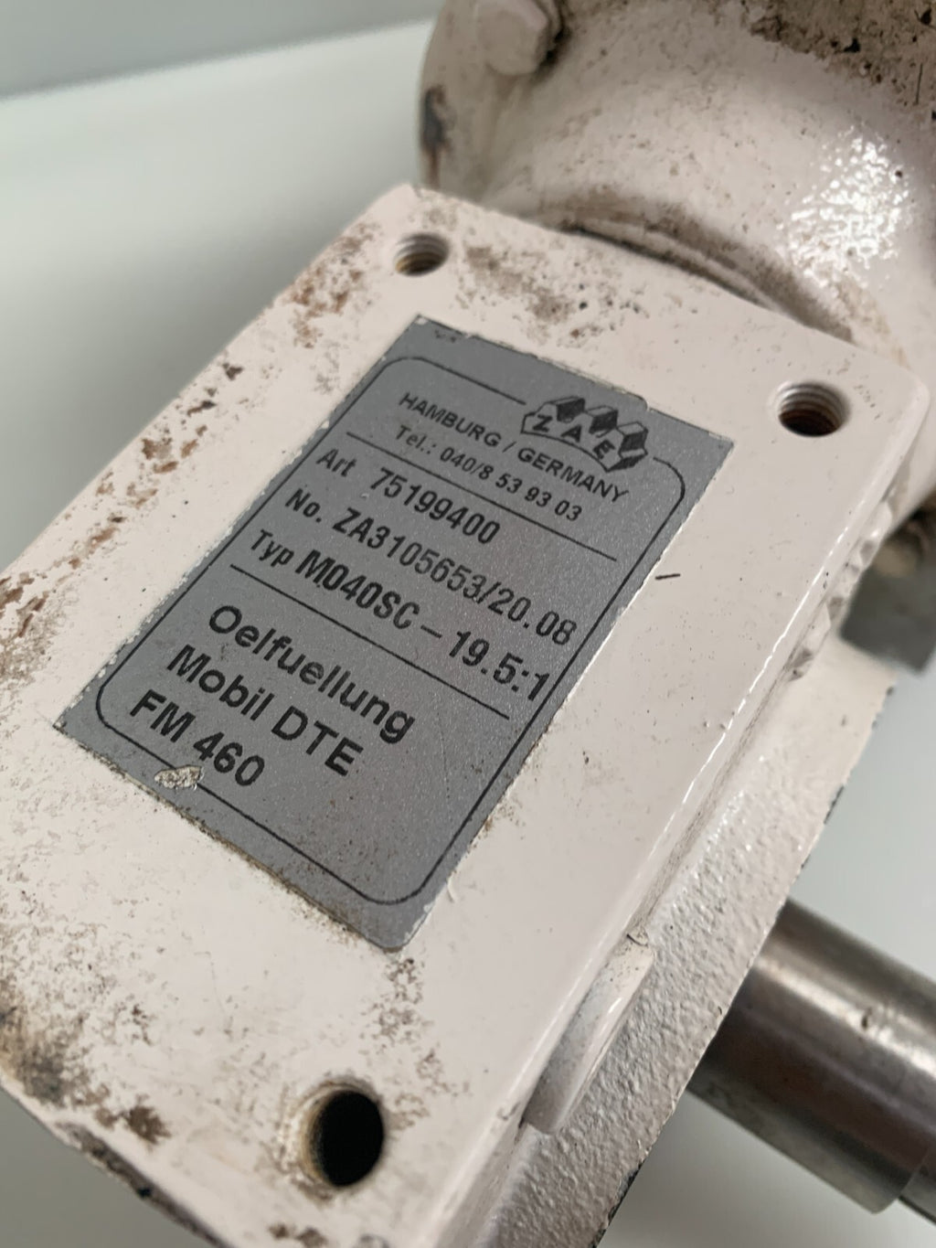 KUEENLE  3-ph-Motor-Nr 411 459160  #391742