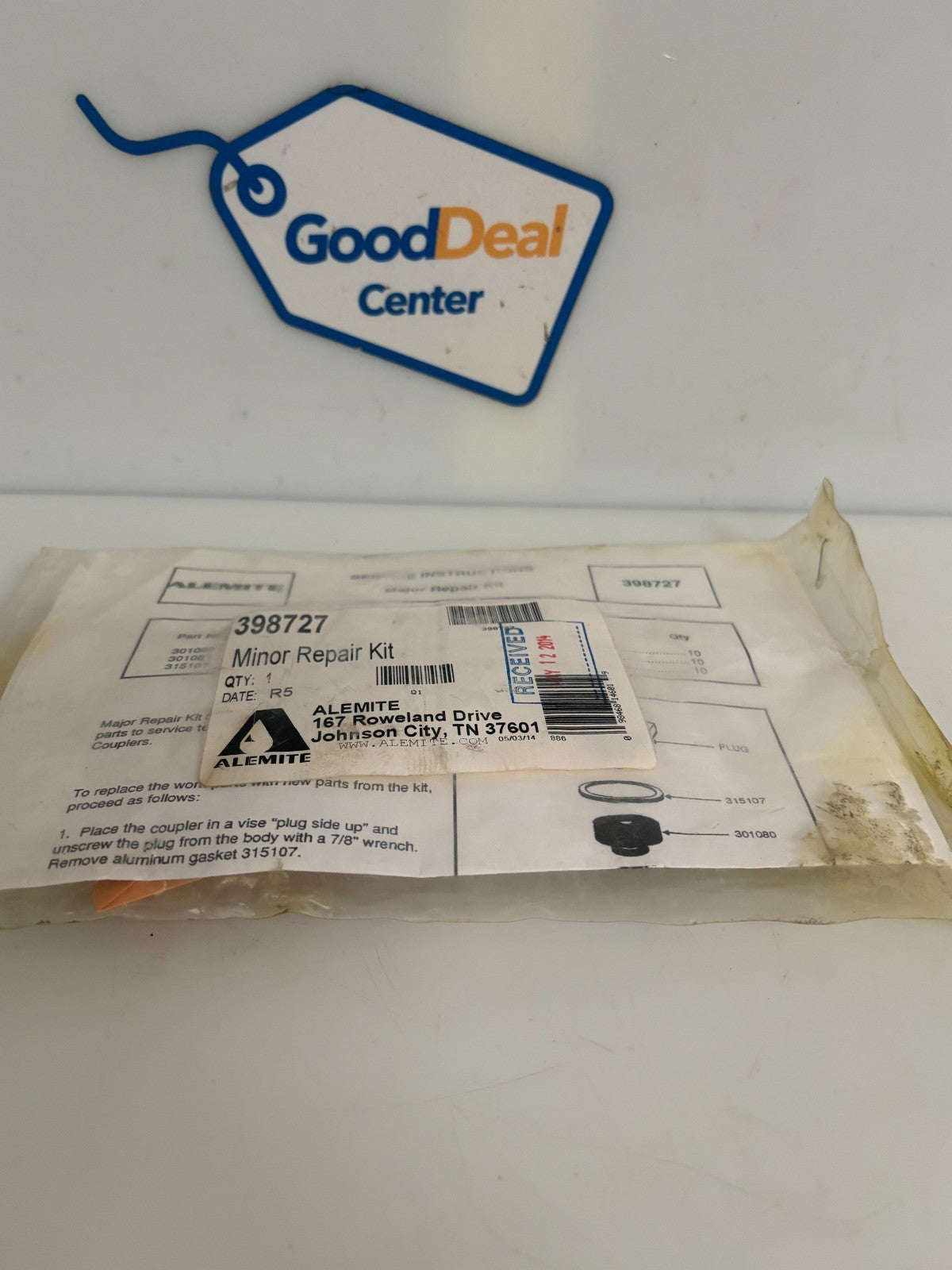ALEMITE MINOR REPAIR KIT 398727
