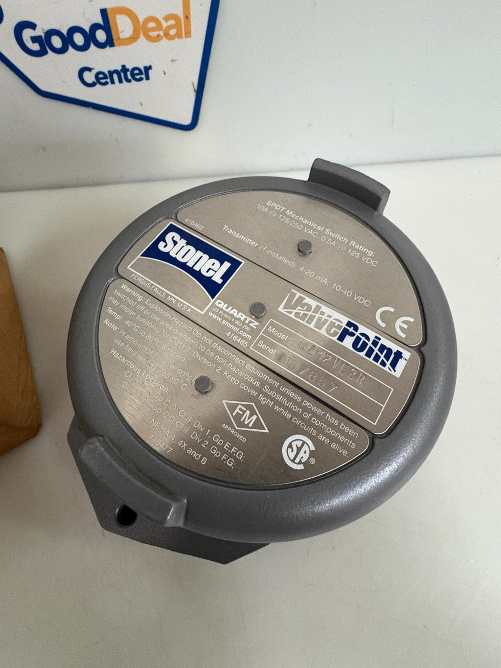 STONEL VALVE POINT VALVE POSITION SWITCH QZM2VE2R1