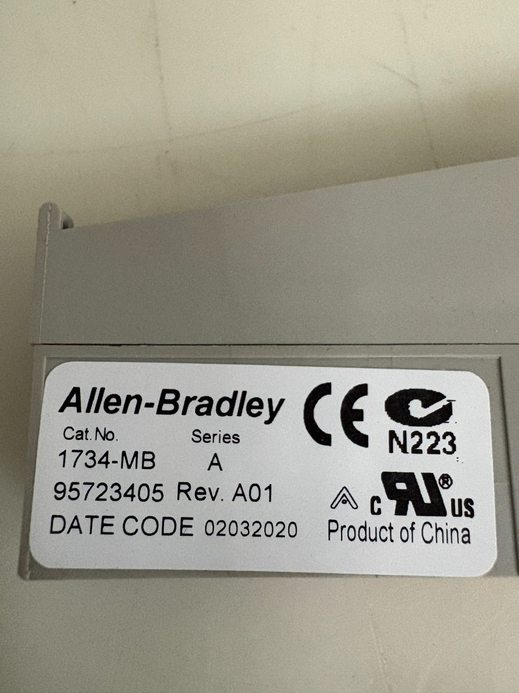 LOT OF 2 ALLEN BRADLEY PLC PROGRAMMING TERMINAL 1734-TBS A2