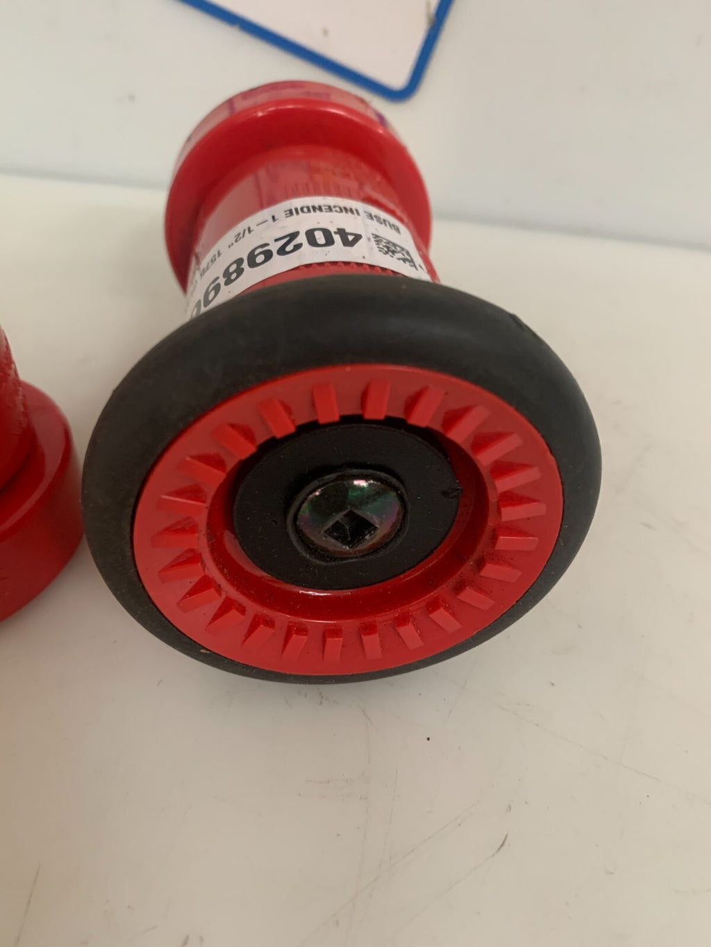 LOT OF 2 FIRE HOSE 1 1/2" SPRAY NOZZLE POLYCARBONATE 39L11B