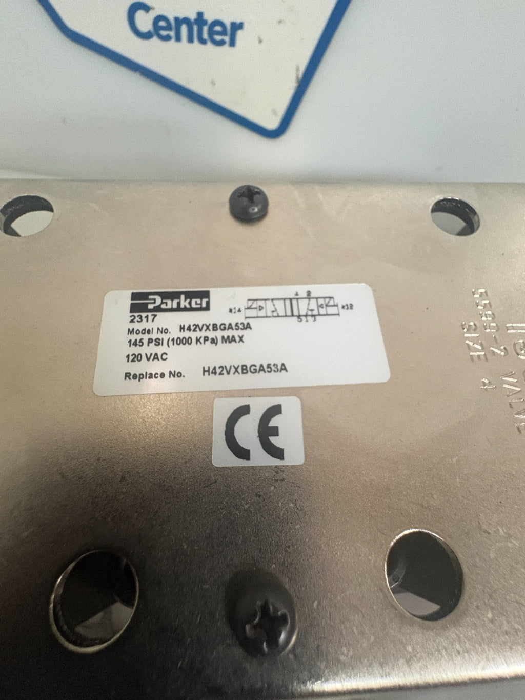 PARKER ELECTROMAGNETIC VALVE H42VXBGA53A1