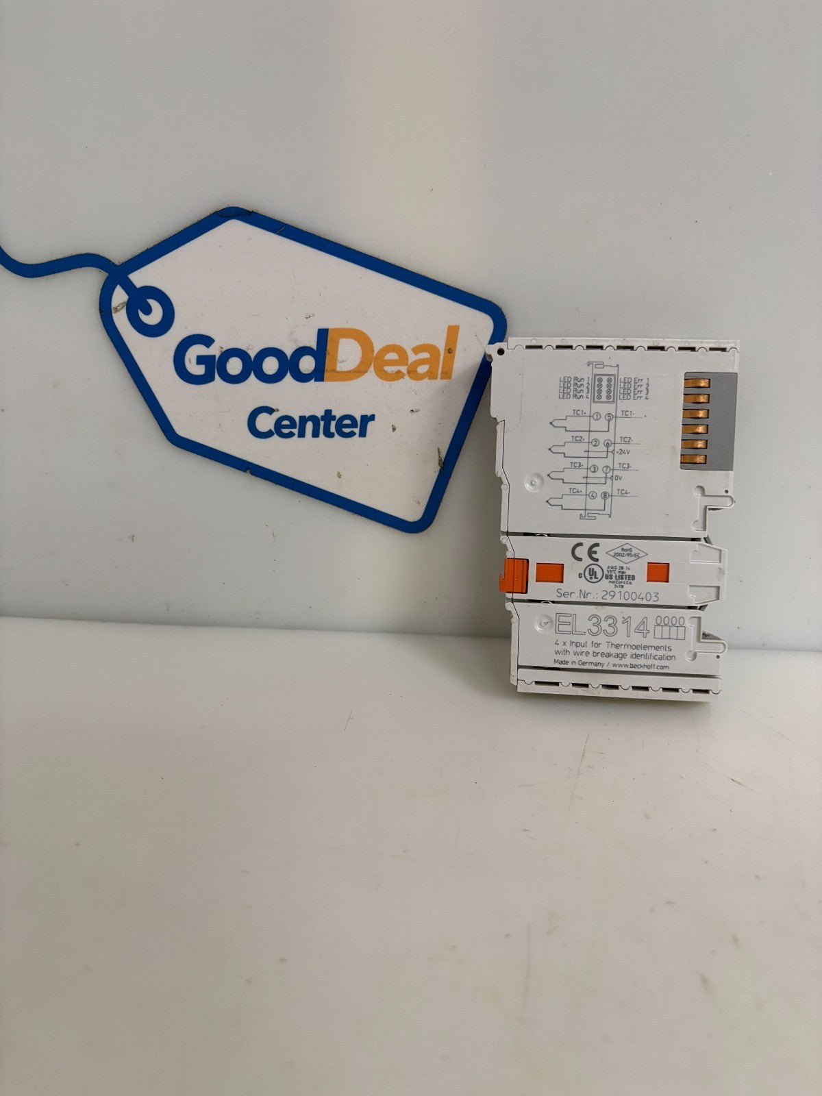 BECKHOFF 4X INPUT FOR THERMO ELEMENTS EL 33140