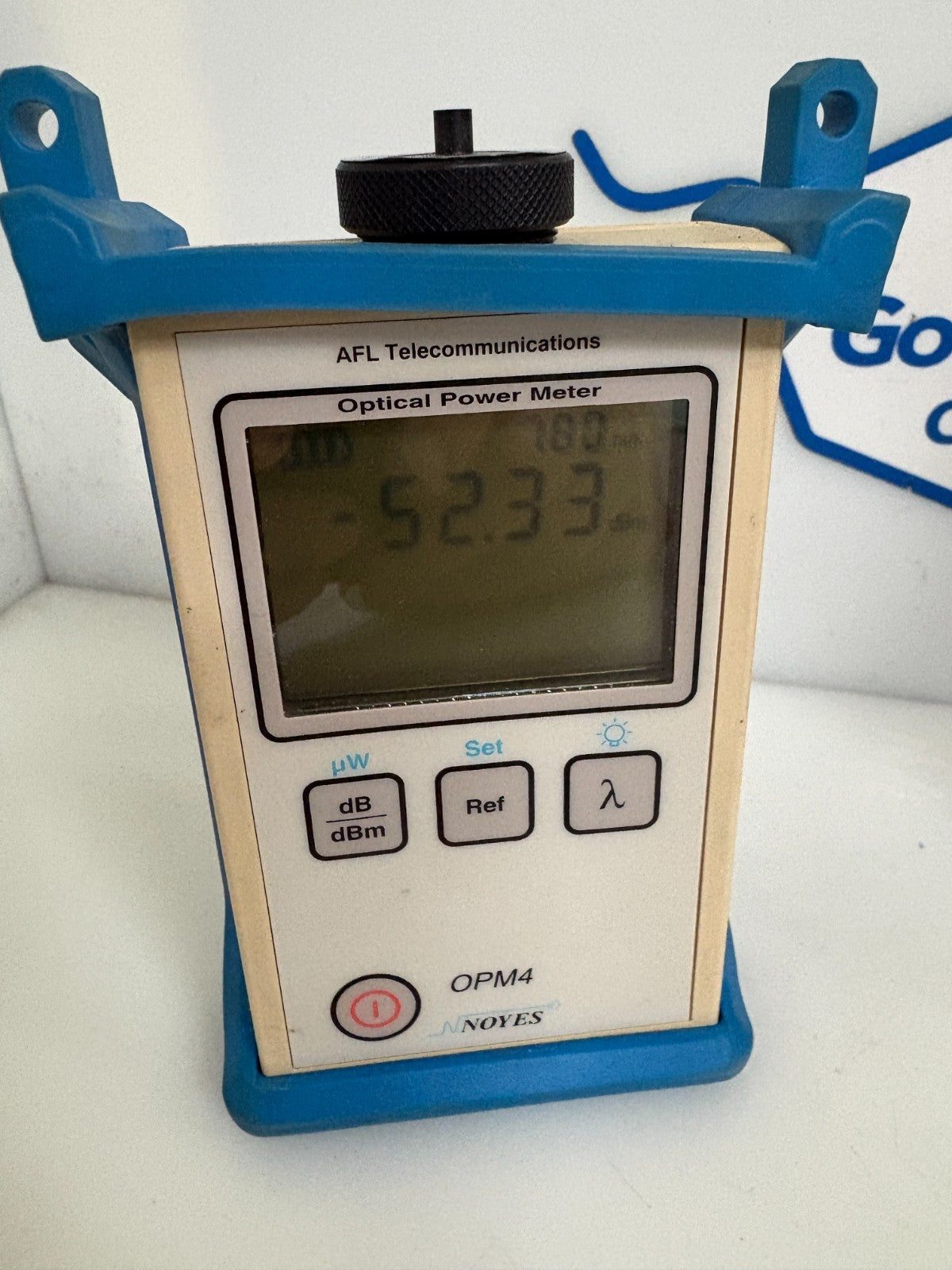 NOYES FIBER OPTICAL METER 0PM4 IN CASE1