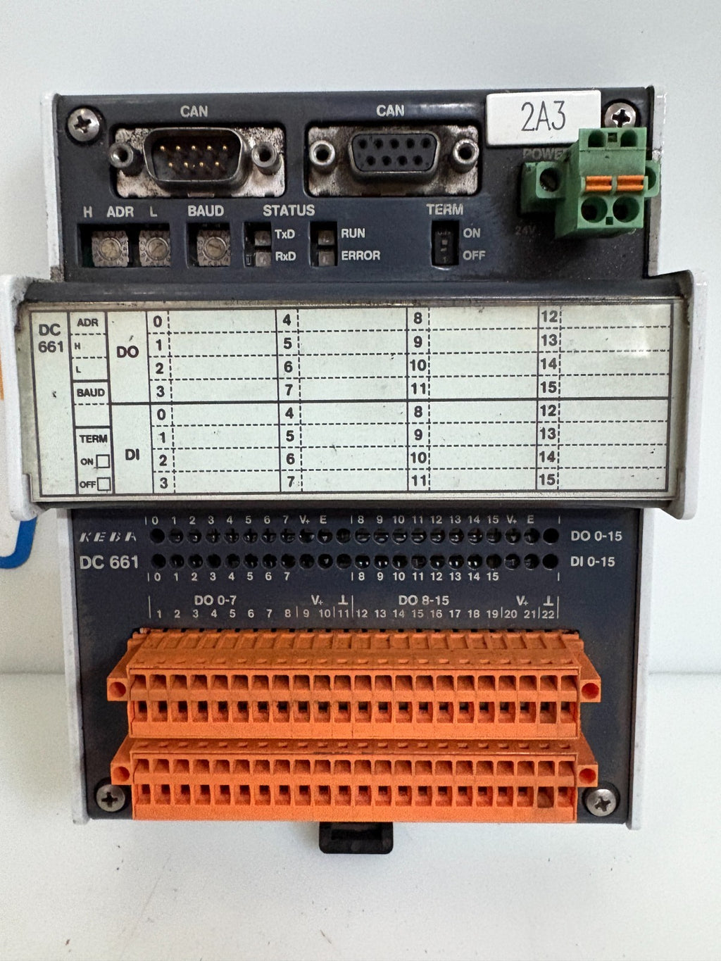 KEBA CONTROL INTERFACE BOARD DC 661/A/25122 