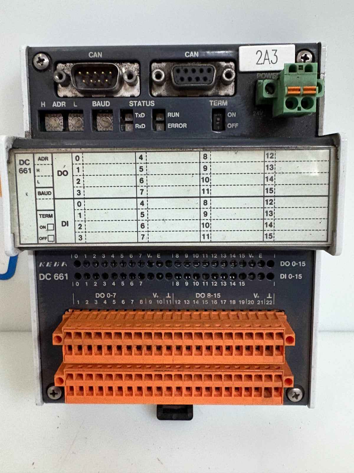 KEBA CONTROL INTERFACE BOARD DC 661/A/25122 