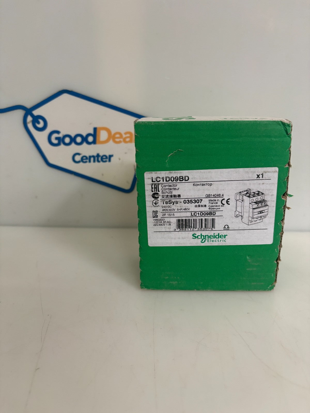 SCHNEIDER CONTACTOR LC1D09BD0
