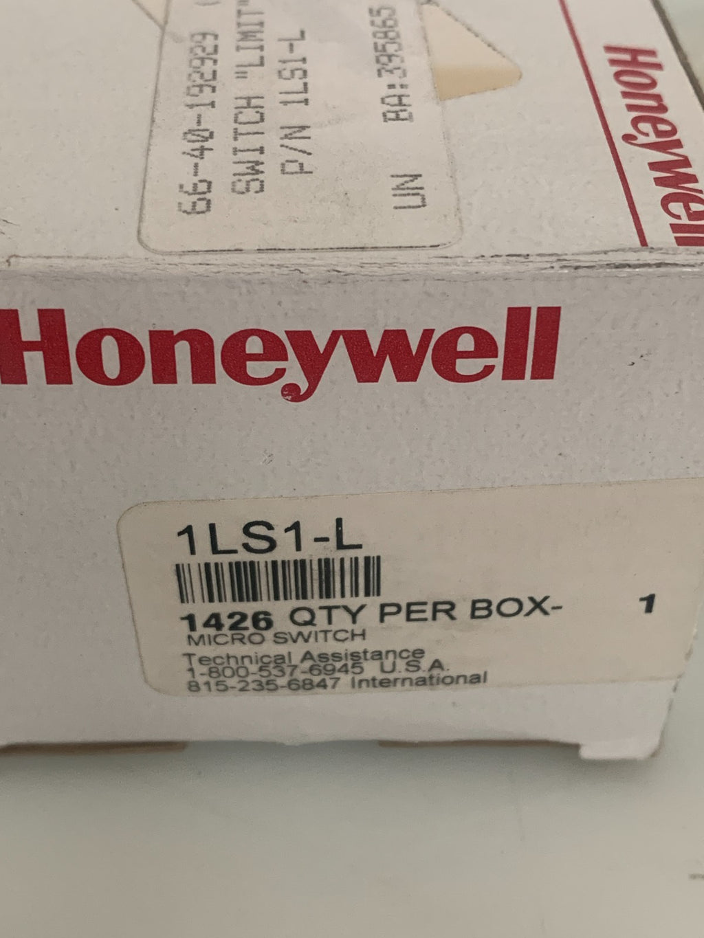 HONEYWELL PRECISION LIMIT SWITCH 1LS1-L2