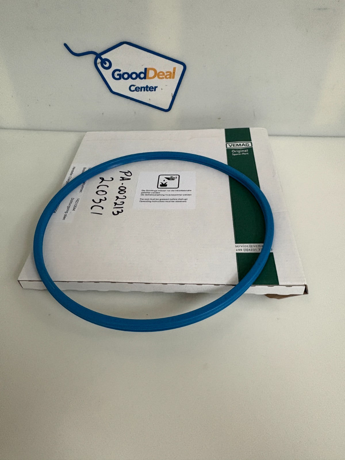 VEMAG SEALING RING FOR VACUUM FILLER 142310044