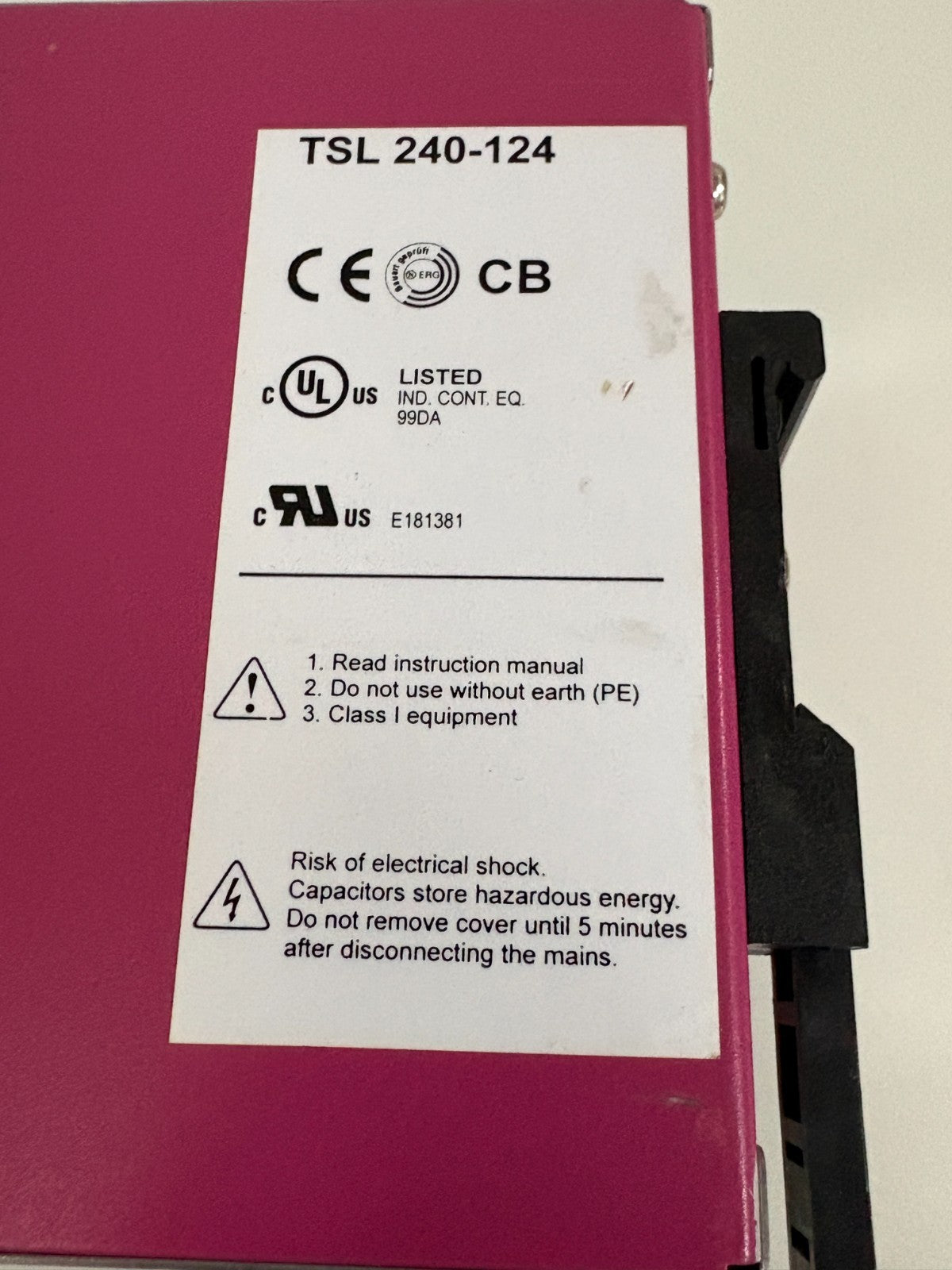 TRACO POWER POWER SUPPLY TSL 240-1242