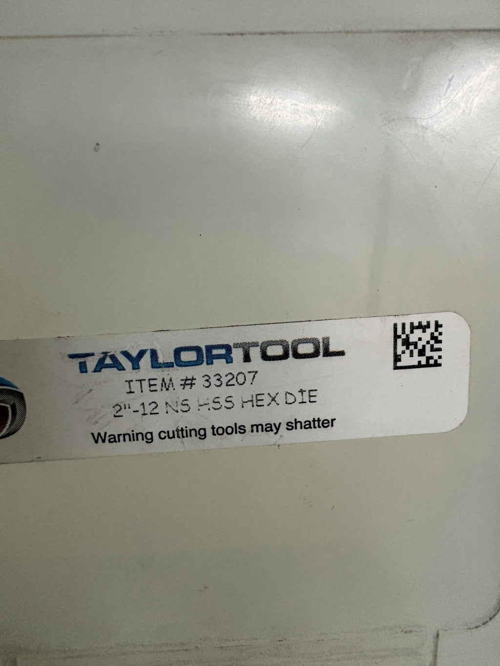 TAYLOR CANADA DIE 2" -12NS HSS2