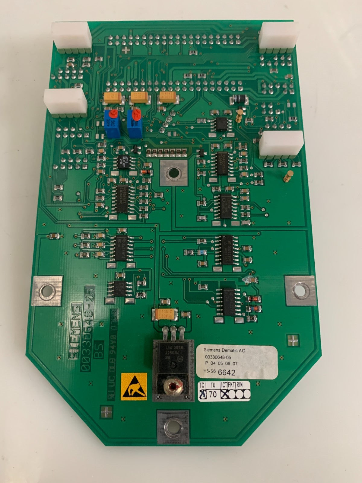 SIEMENS CIRCUIT BOARD 00330648-04