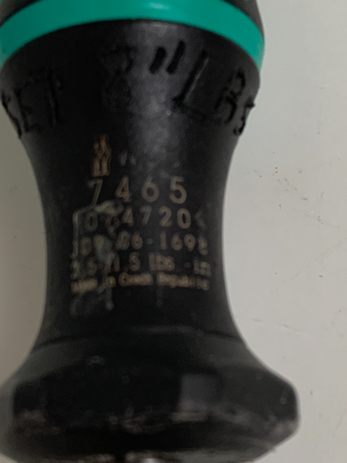 WERA HEXAGON TORQUE SCREWDRIVER 1/4" HEAD #7465