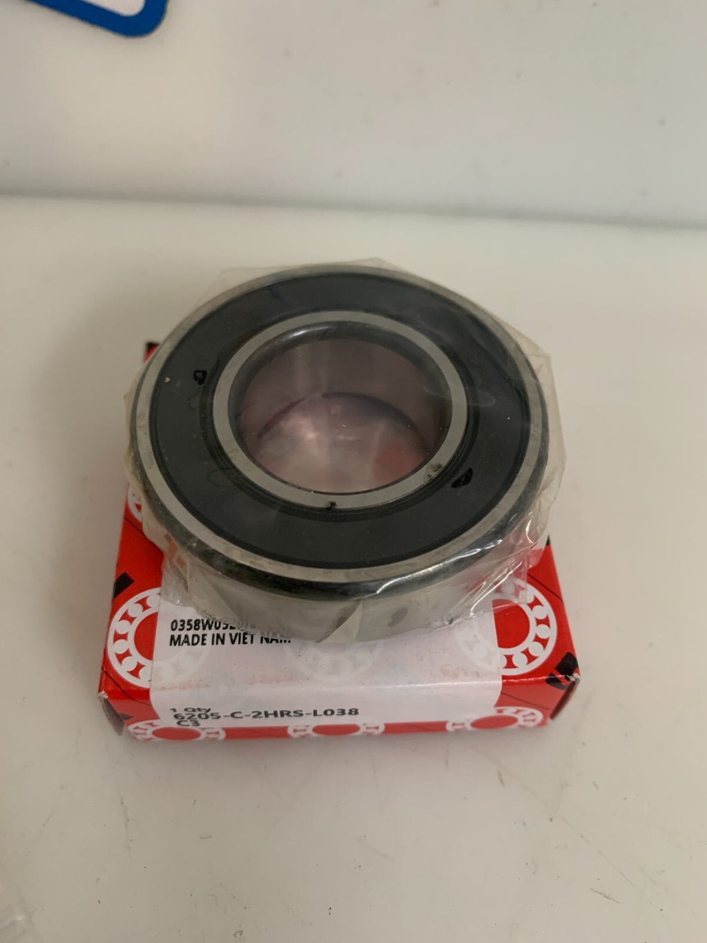 LOT OF 5  FAG DEEP GROOVE BEARING 6205-C-2HRS-L038