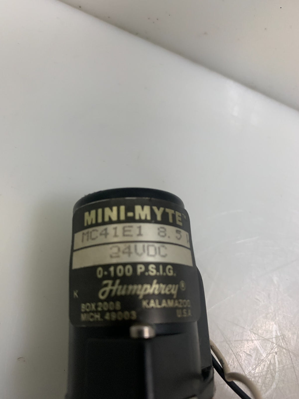 Humphrey Mini-Myte, MC41E1 Solenoid Valve, 24V, 0-100 PSIG, 8.5 W