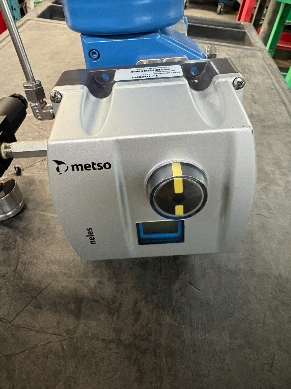 METSO VALVE COMPLETE UNIT C15-RECA01CJJST + T10 W/METSO INTELLIGENT VALVE
