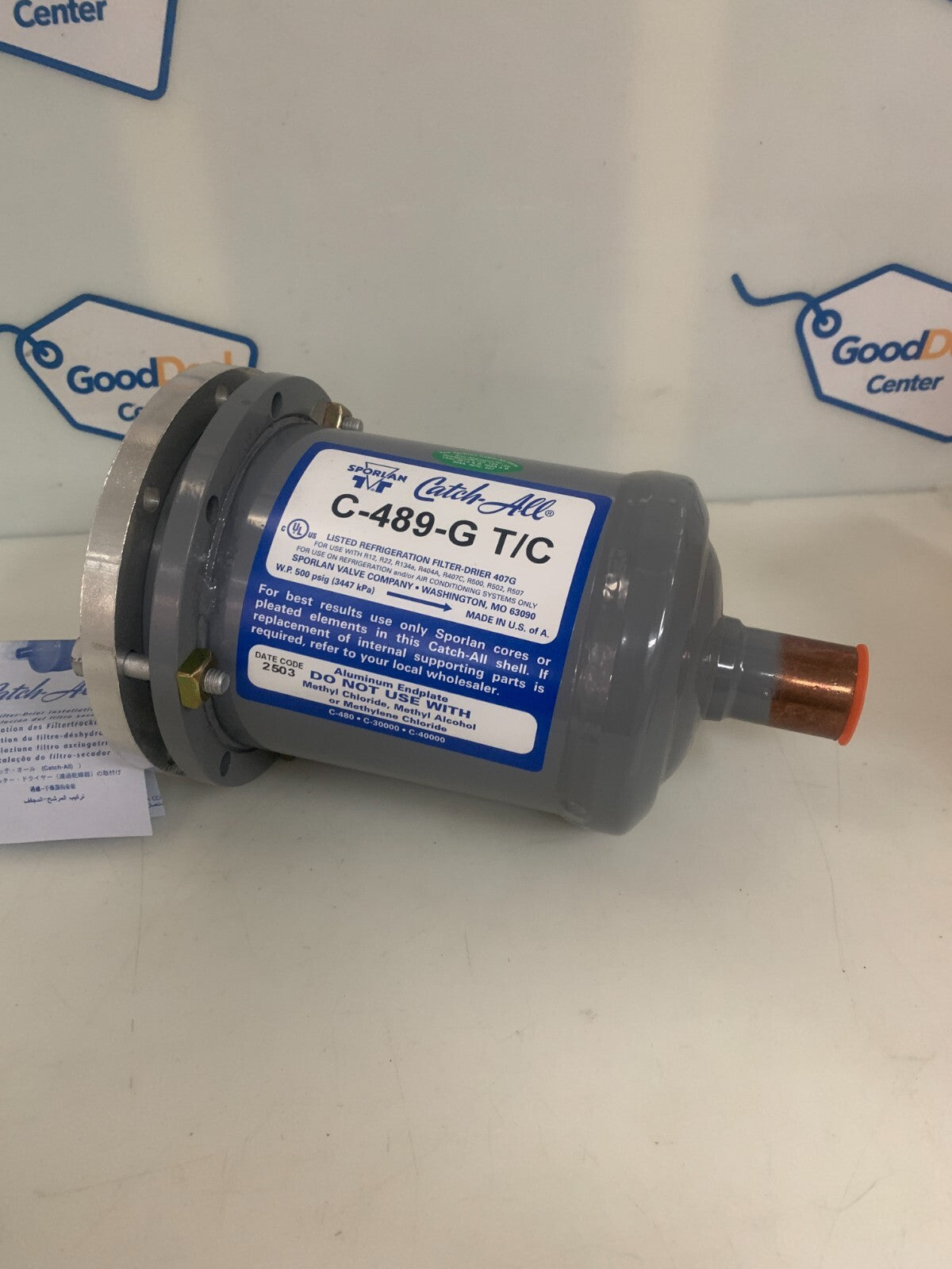 SPORLAN CATCH-ALL FILTER DRIER C-489-G T/C2