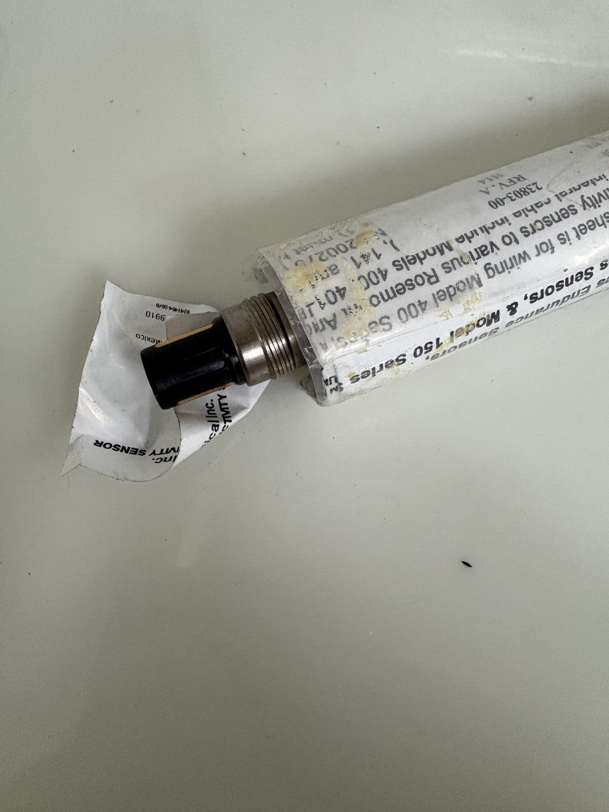 ROSEMOUNT ANALYTICAL ENDURANCE CONDUCTIVITY SENSOR 402VP-12