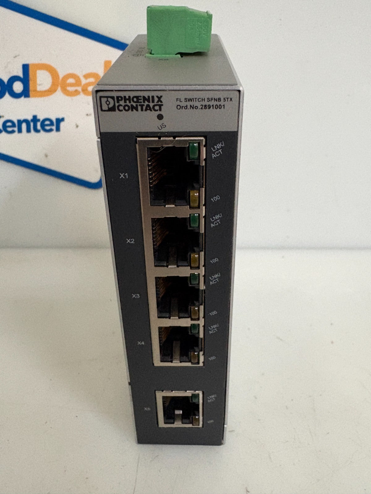 PHOENIX CONTACT 4 PORT ETHERNET SWITCH FL SWITCH SFNB STX 2891001