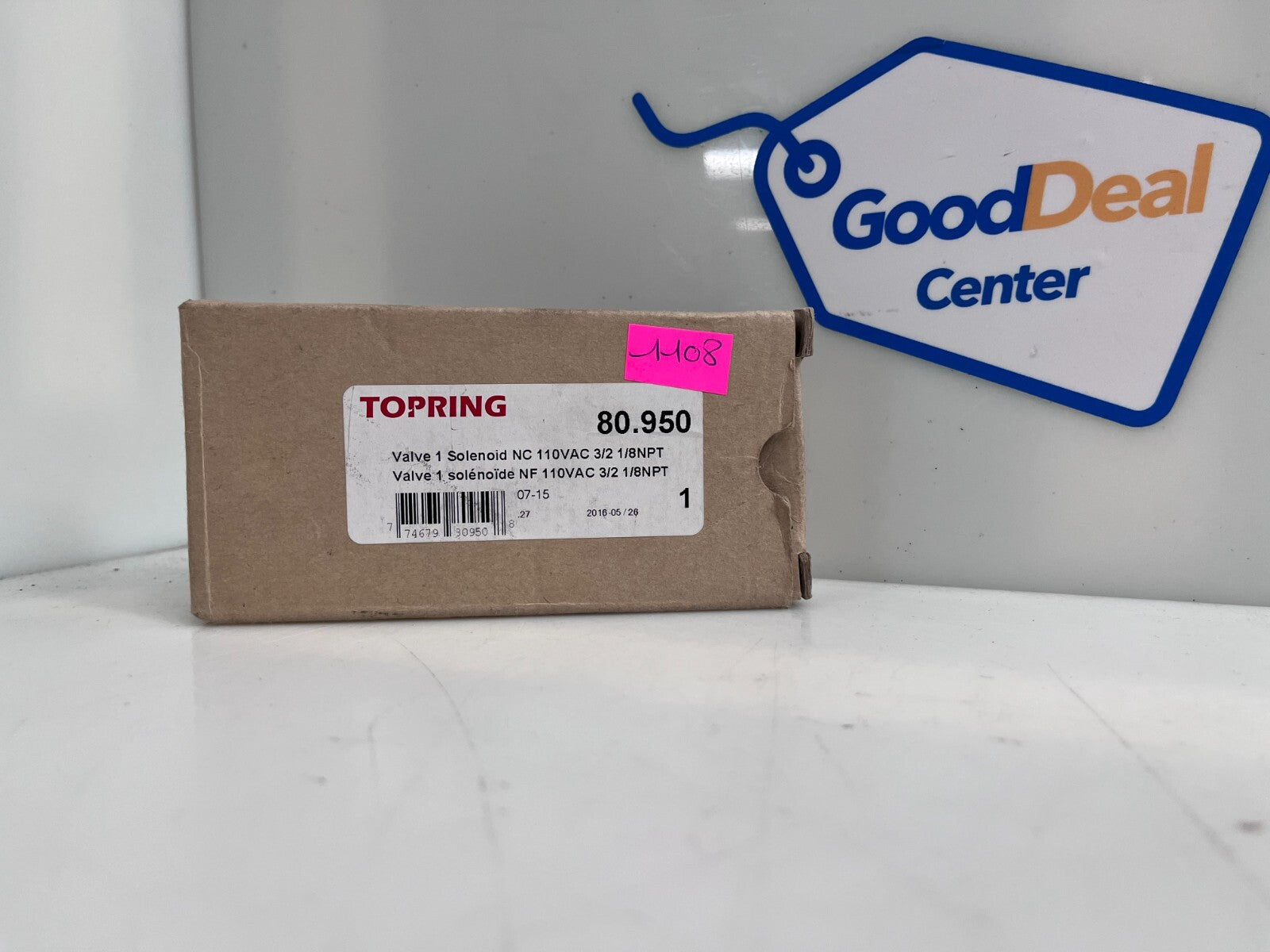 TOPRING 80.950 Valve Single Solenoid