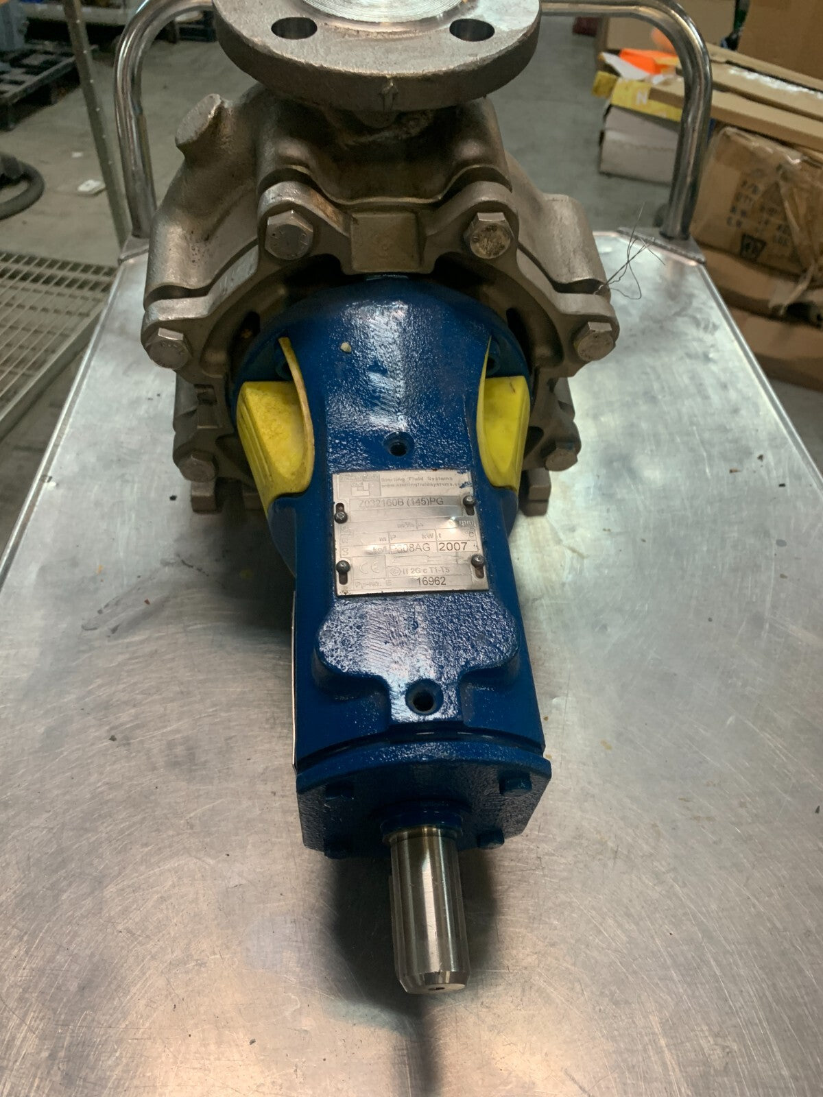 STERLING FLUID SYSTEMS STAINLESS STEEL PUMP Z03216OB (145) PG5
