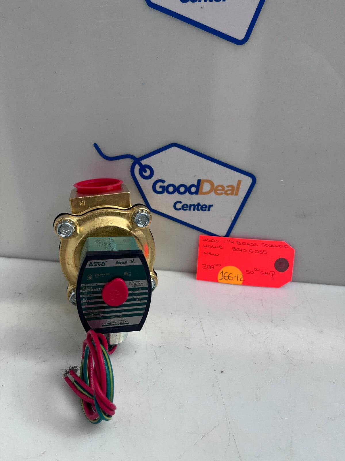ASCO Red-Hat 8210G055 Solenoid Valve 1 1/4''3