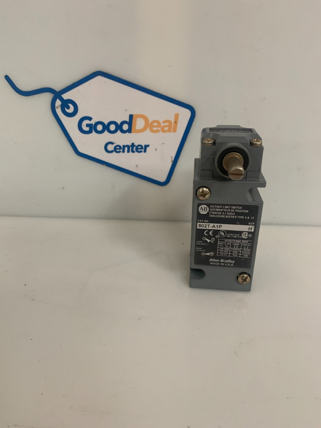 ALLEN BRADLEY OIL TIGHT LIMIT SWITCH 802T-A1P SER H