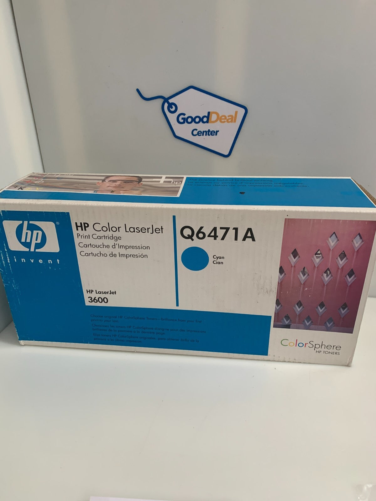 HP CYAN PRINT CARTRIDGE Q6471A