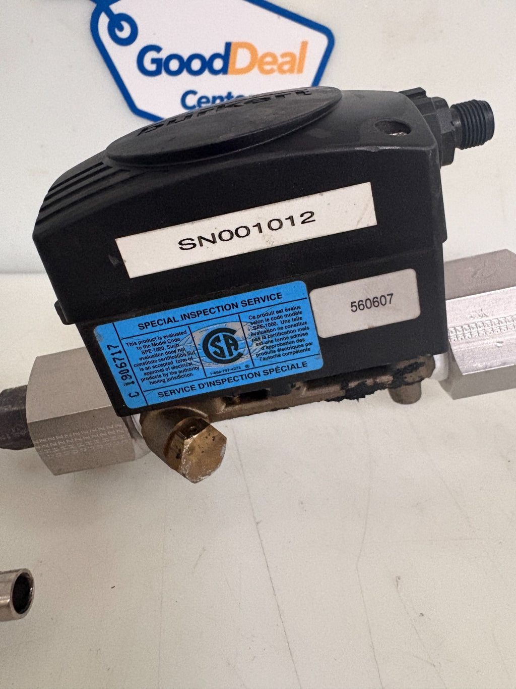 BURKERT ULTRASONIC FLOWMETER TYPE FLOW8081 2