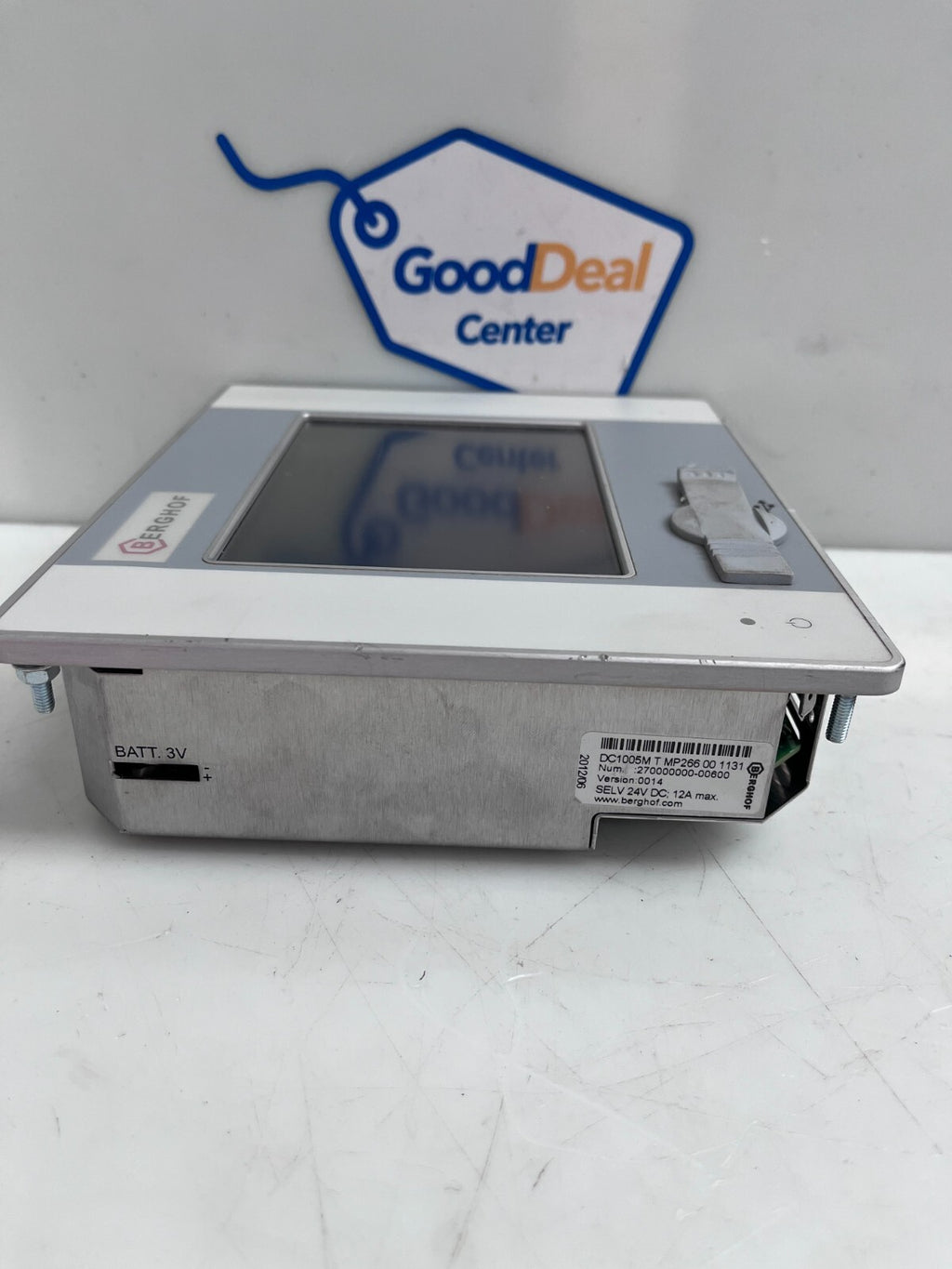 BERGHOF DC1005M T MP266 00 1131  Version:0014  Touch Panel
