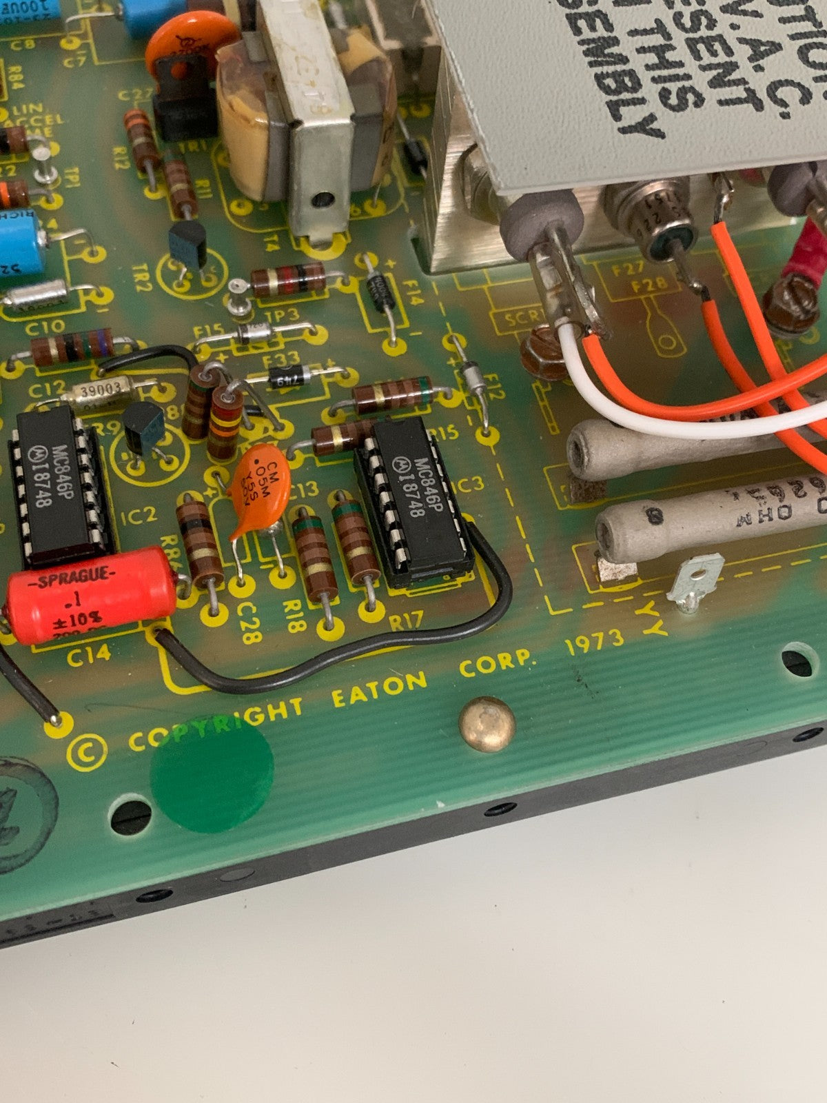EATON CORP DYNAMATIC CIRCUIT BOARD ASS'Y #15-235-2