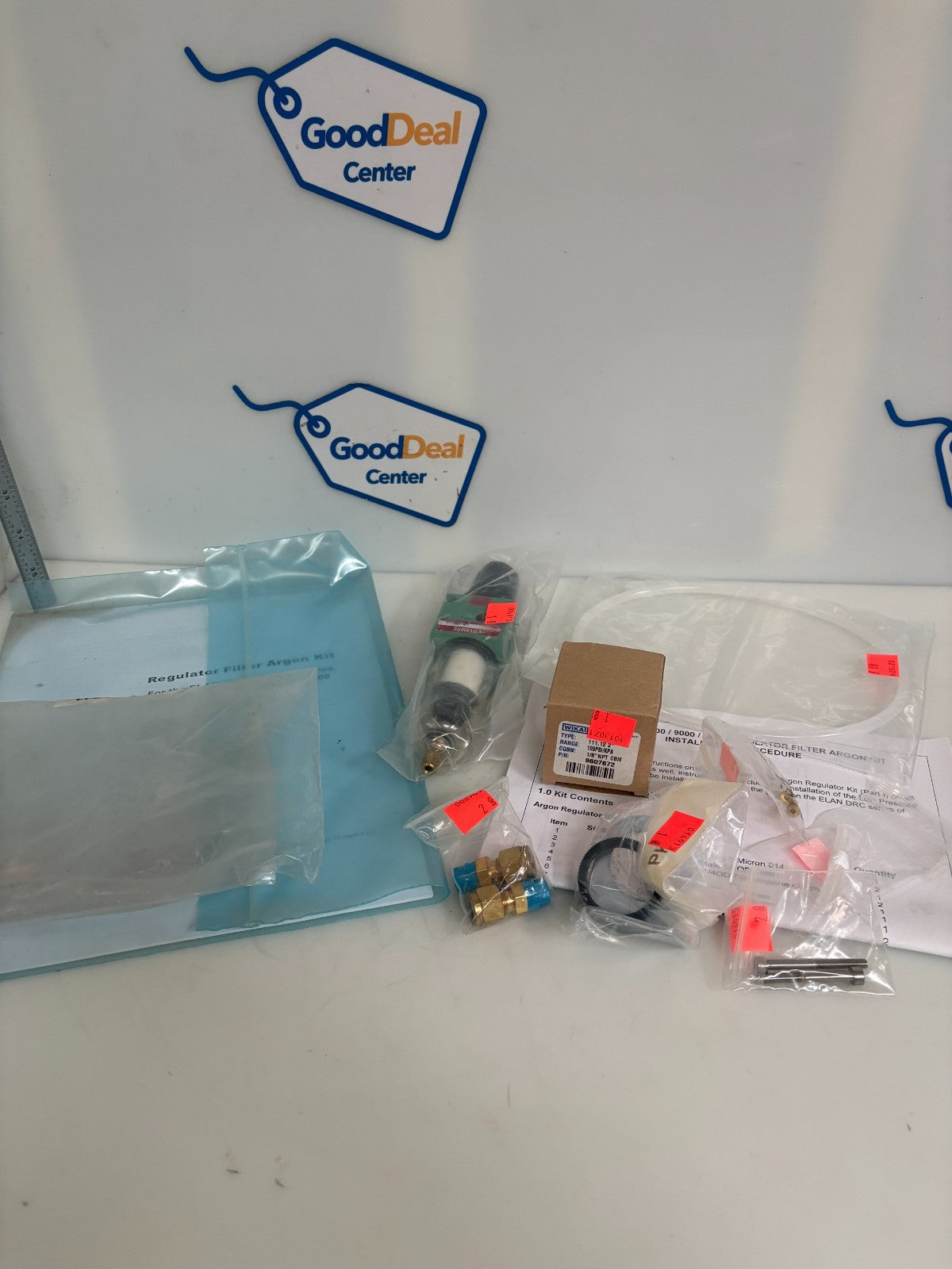 PERKIN ELMER FILTER/REGULATOR KIT FOR E 6000 N 812-0508 REV-A
