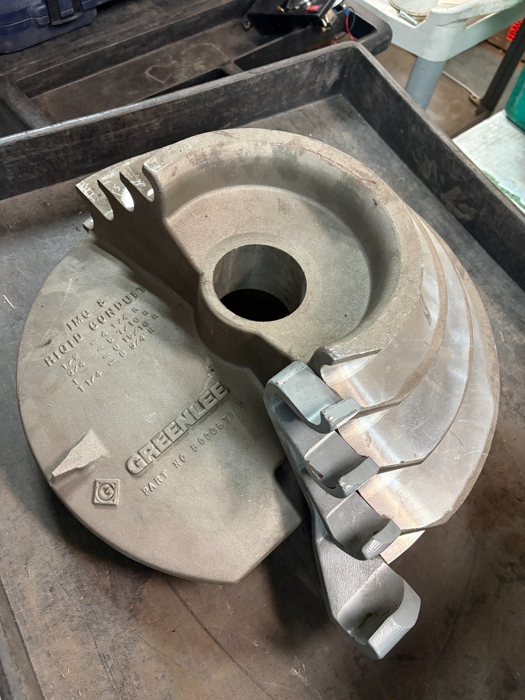 GREENLEE 555IMC RIDGID CONDUIT BENDER BENDING SHEE 5000571 5