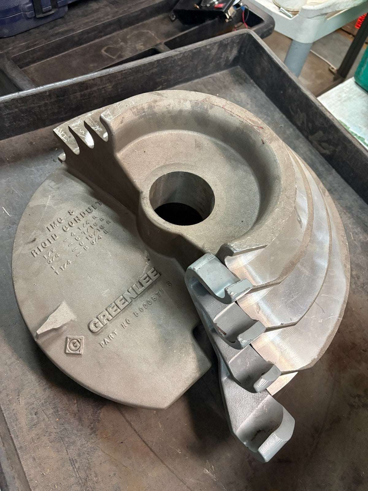 GREENLEE 555IMC RIDGID CONDUIT BENDER BENDING SHEE 5000571 5