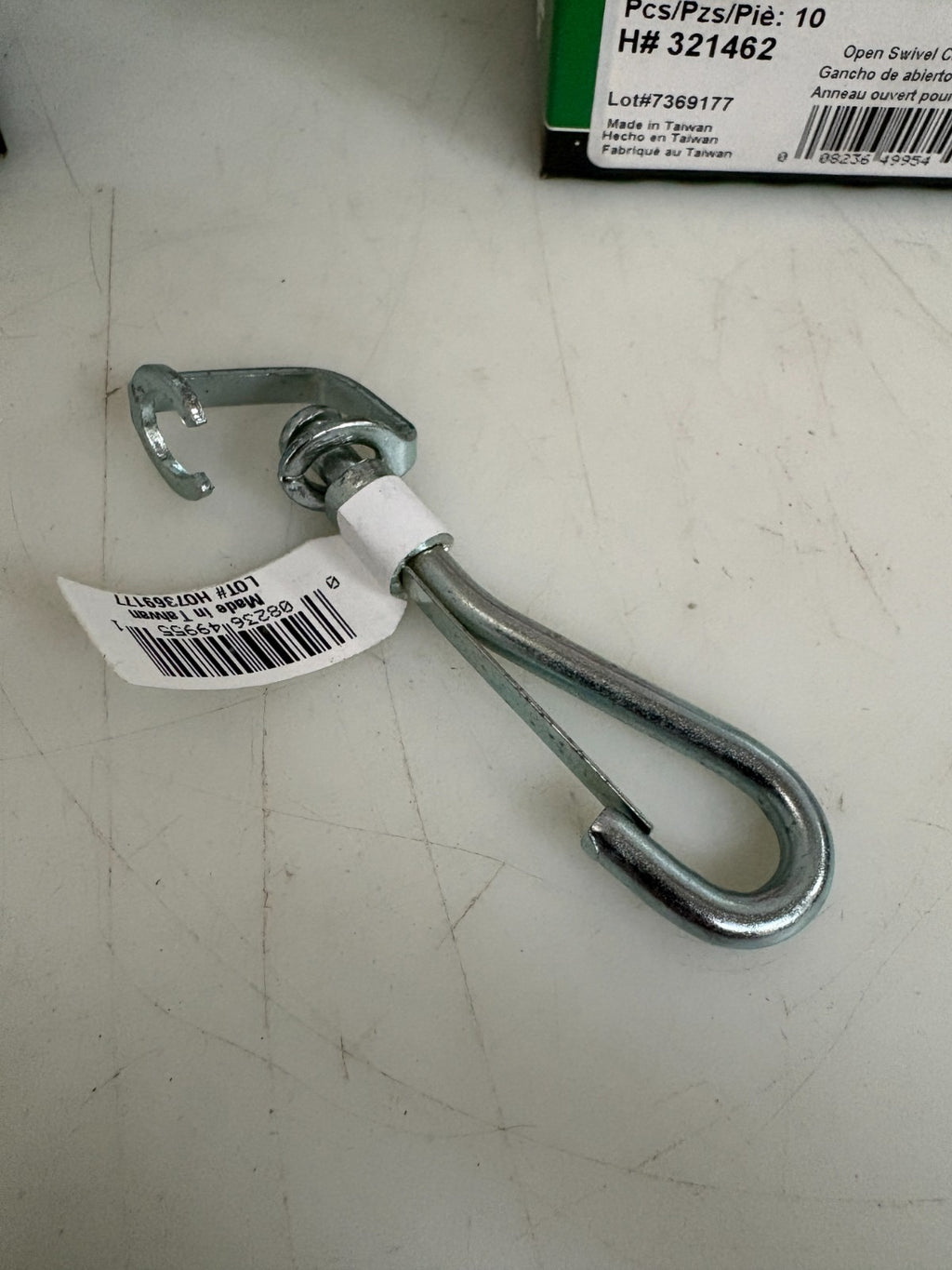 LOT OF 4 HILLMAN OPEN SWIVEL CHAIN SNAP 10 PER BOX1