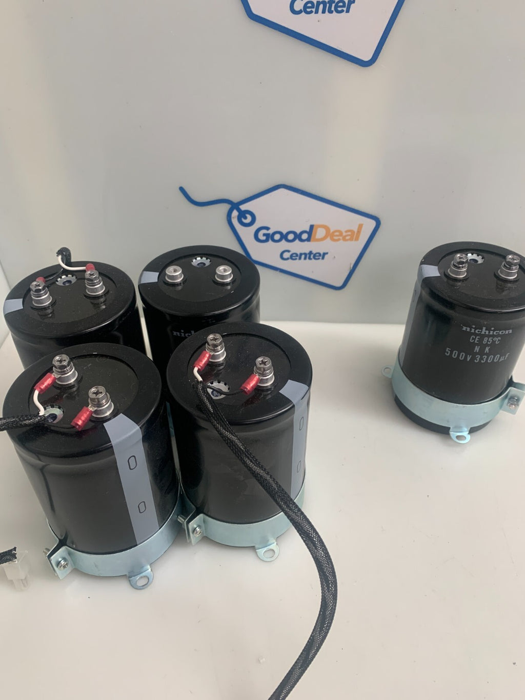 Lot of 5 Nichicon 500V3300UF Capacitor 85o 500V