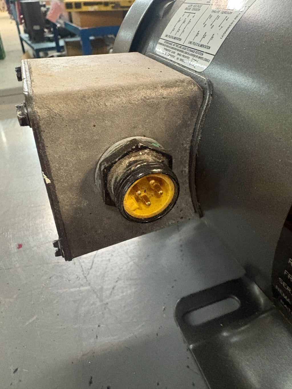 BALDOR RELIANCER 3/4HP IND. MOTOR MODEL CM354334A62W122