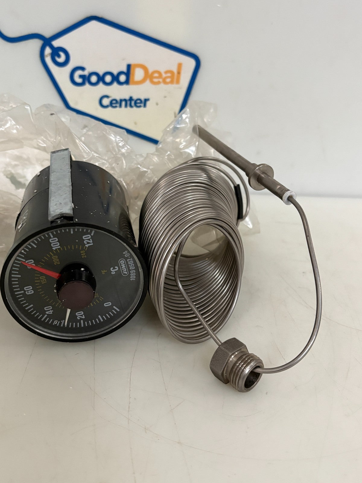 JUMO TEMPERATURE SWITCH 1089-0502-04 0