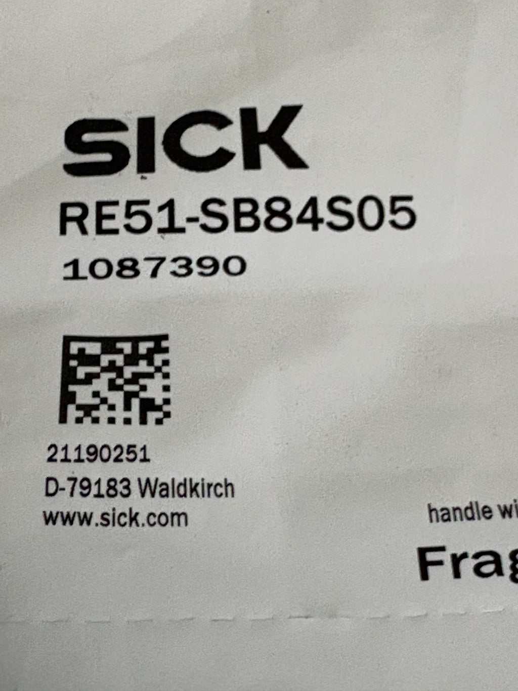 MULTIVAC SICK RE51-SB84S05