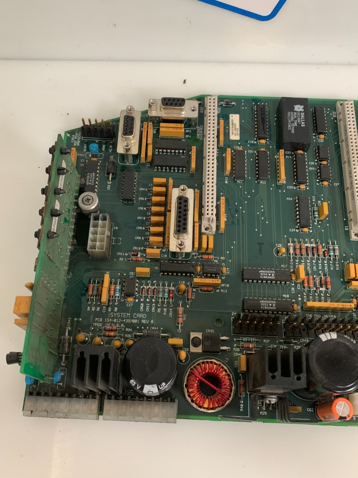 RAYMOND SYSTEM CARD CONTROL BOARD PCB 154-012-439/001 REV A