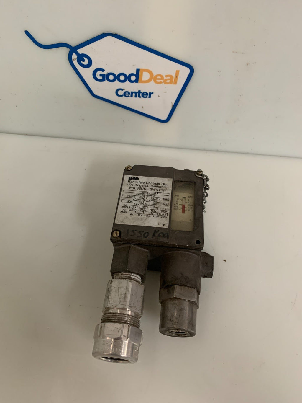 IMO BARKSDALE PRESSURE SWITCH A9675-1-AA