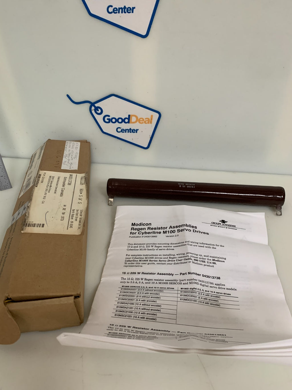SCHNEIDER MODICON REGEN RESISTOR ASSY 043513738