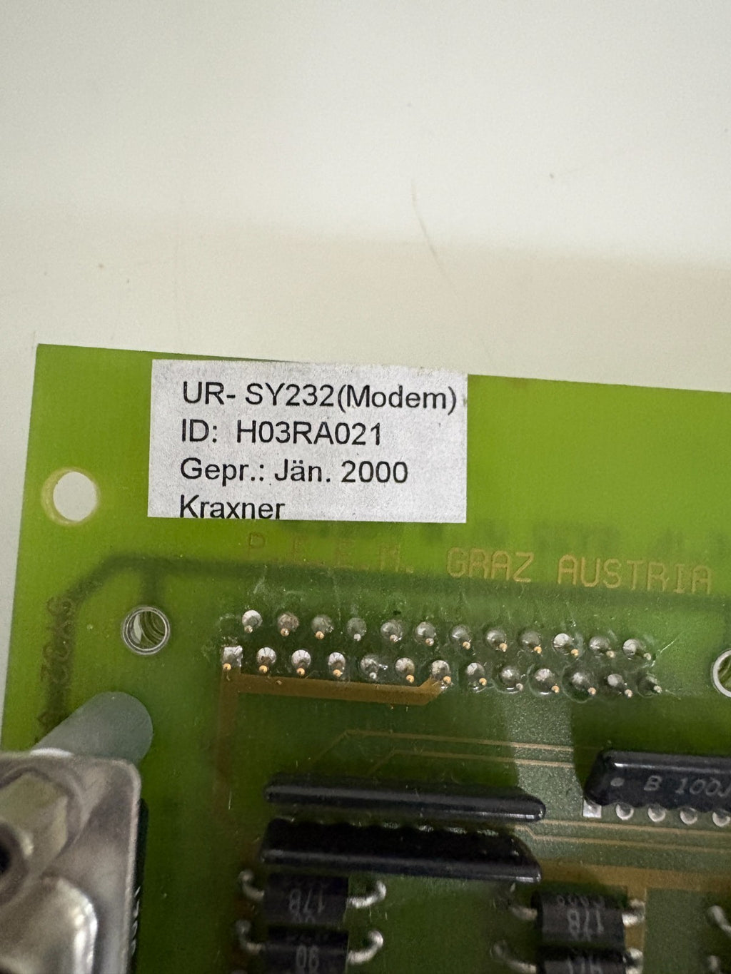 PEEM UR-SY232 MODEM MODULE H03RA0211