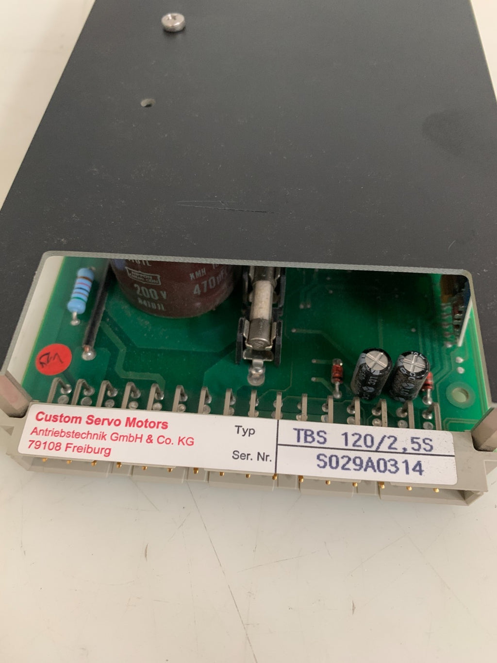 SIEMENS SERVO AMPLIFIER TBS BOARD 321736-03 TZ